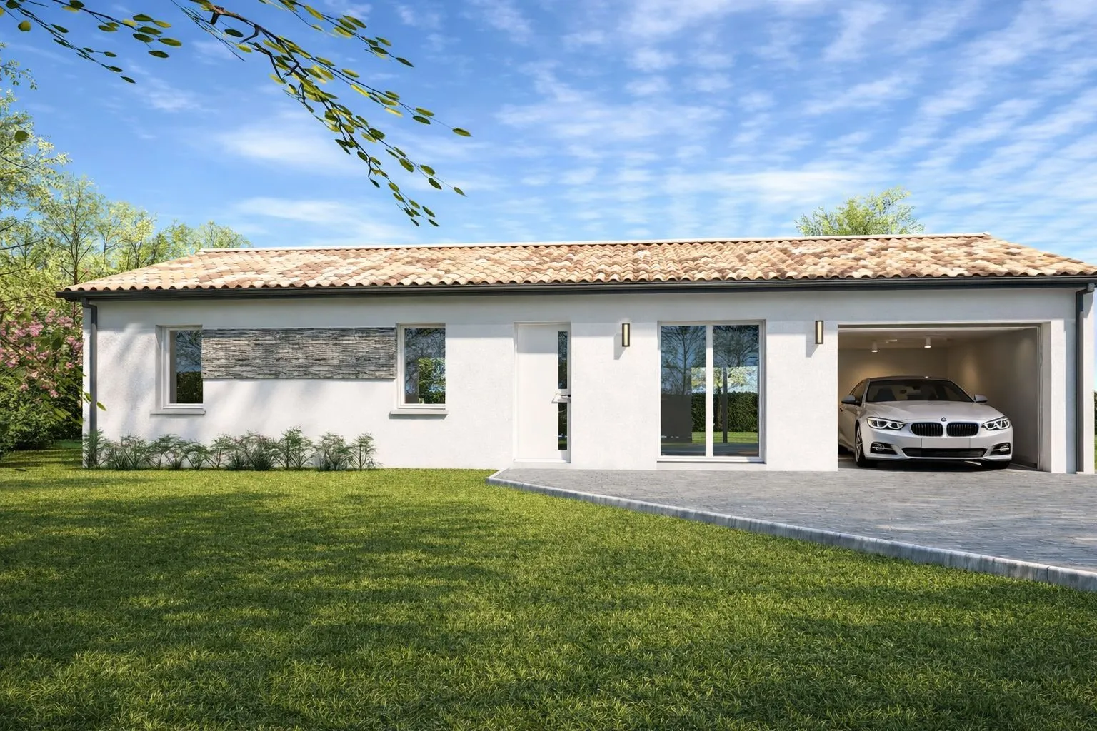 Maison neuve 85 m² à La Brède (33650)