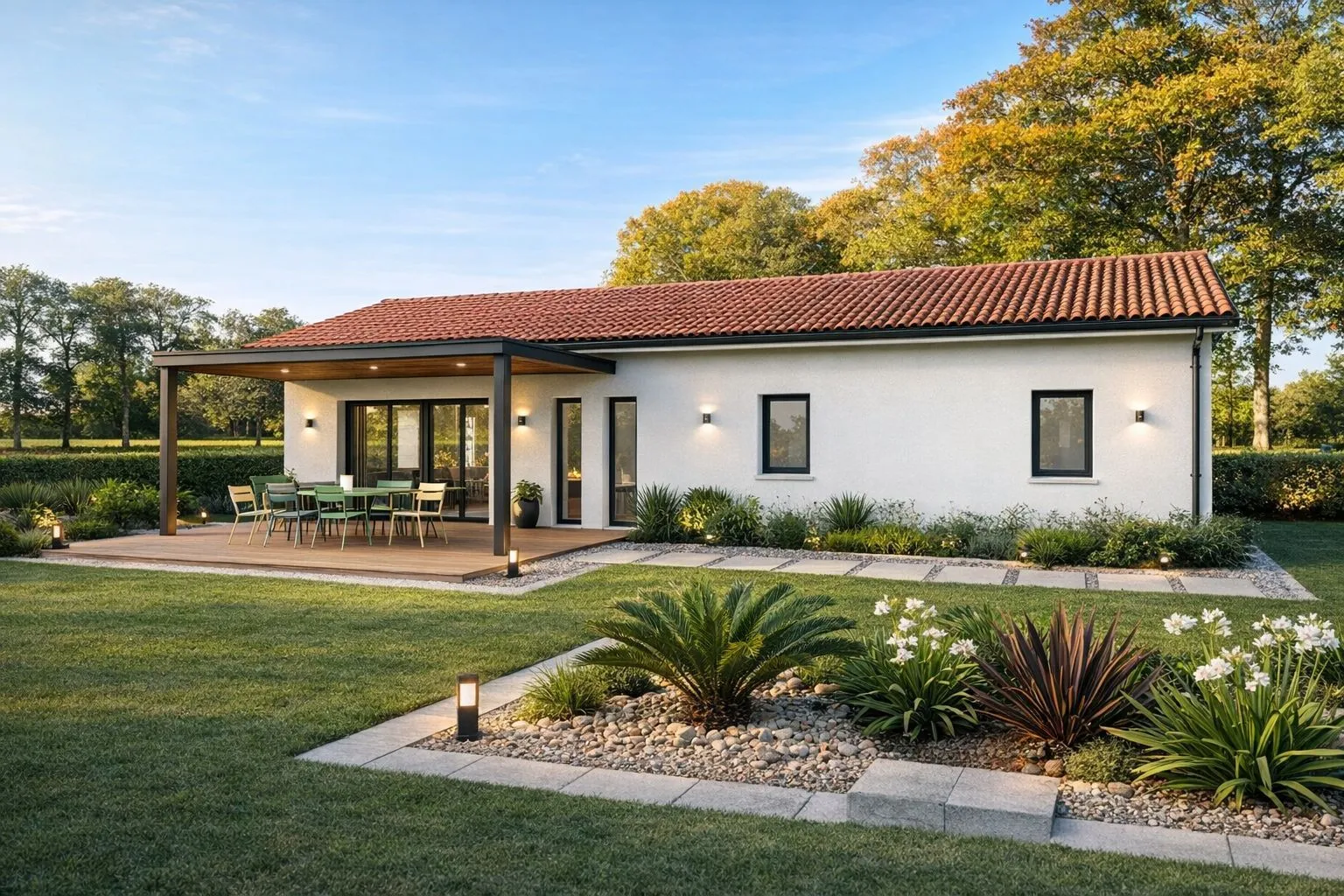 Maison neuve 90 m² à Sorbets (40320)