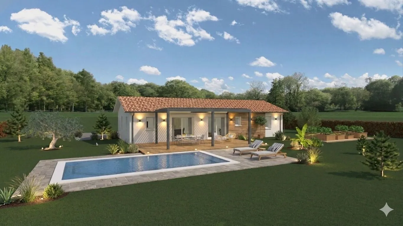 Maison neuve 100 m² à Hinx (40180)