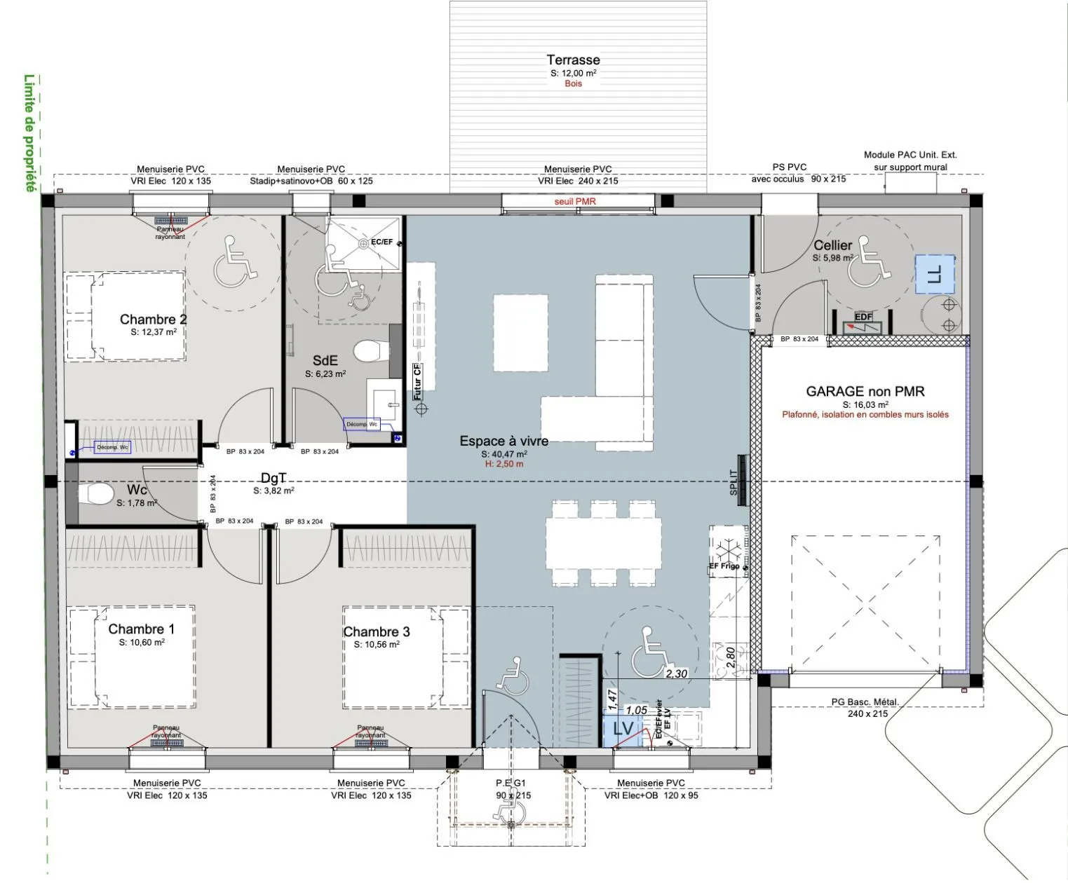 Maison neuve 92 m² à Podensac (33720)