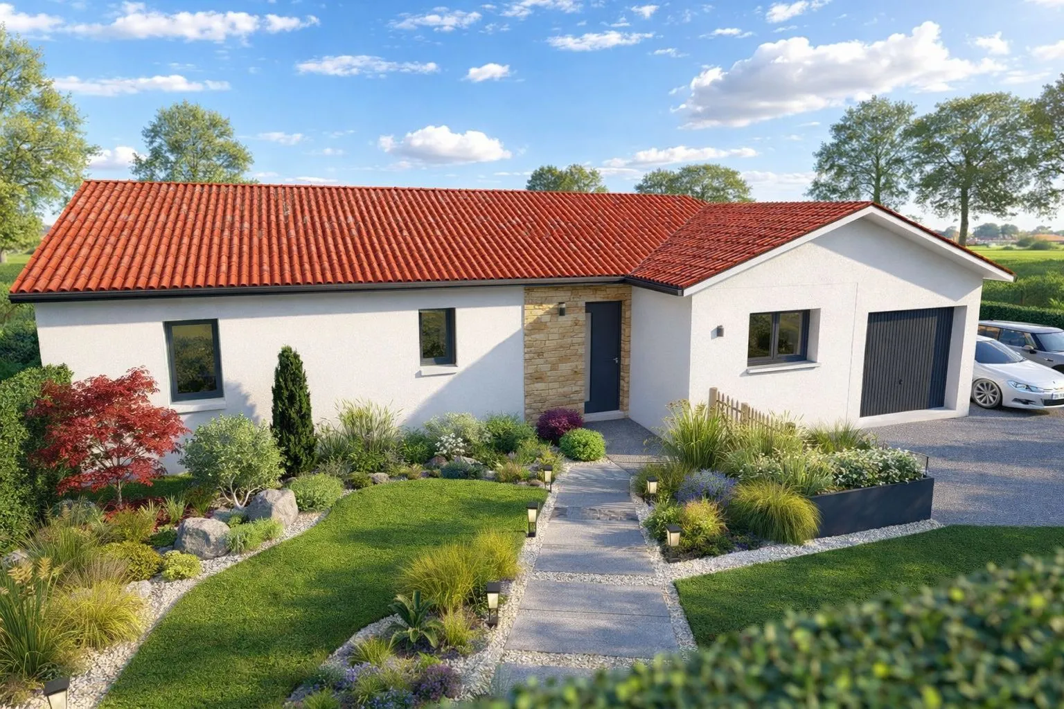 Maison neuve 90 m² à Saint-Geours-de-Maremne (40230)