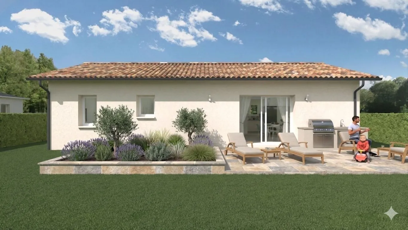 Maison neuve 90 m² à Vielle-Saint-Girons (40560)