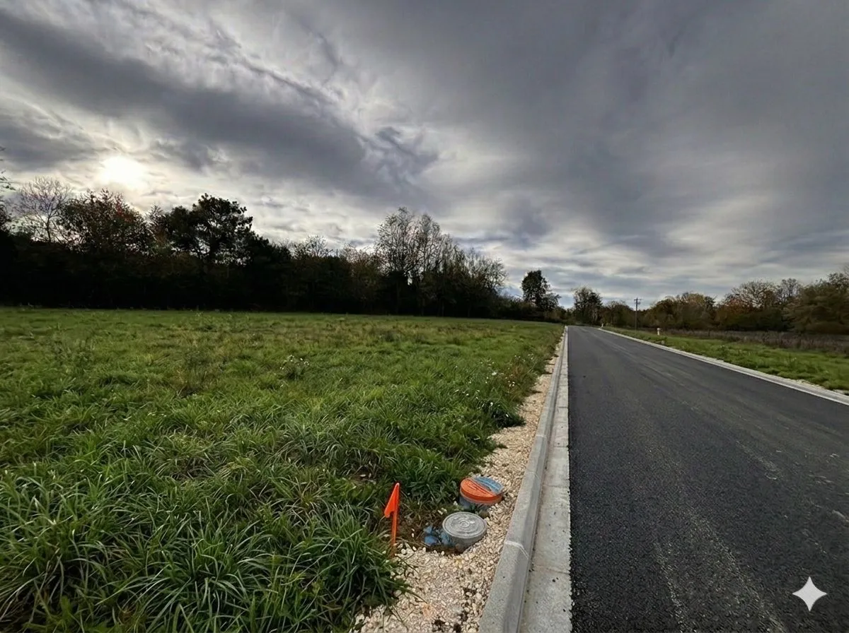 Terrain à bâtir 834 m² à Peujard (33240)