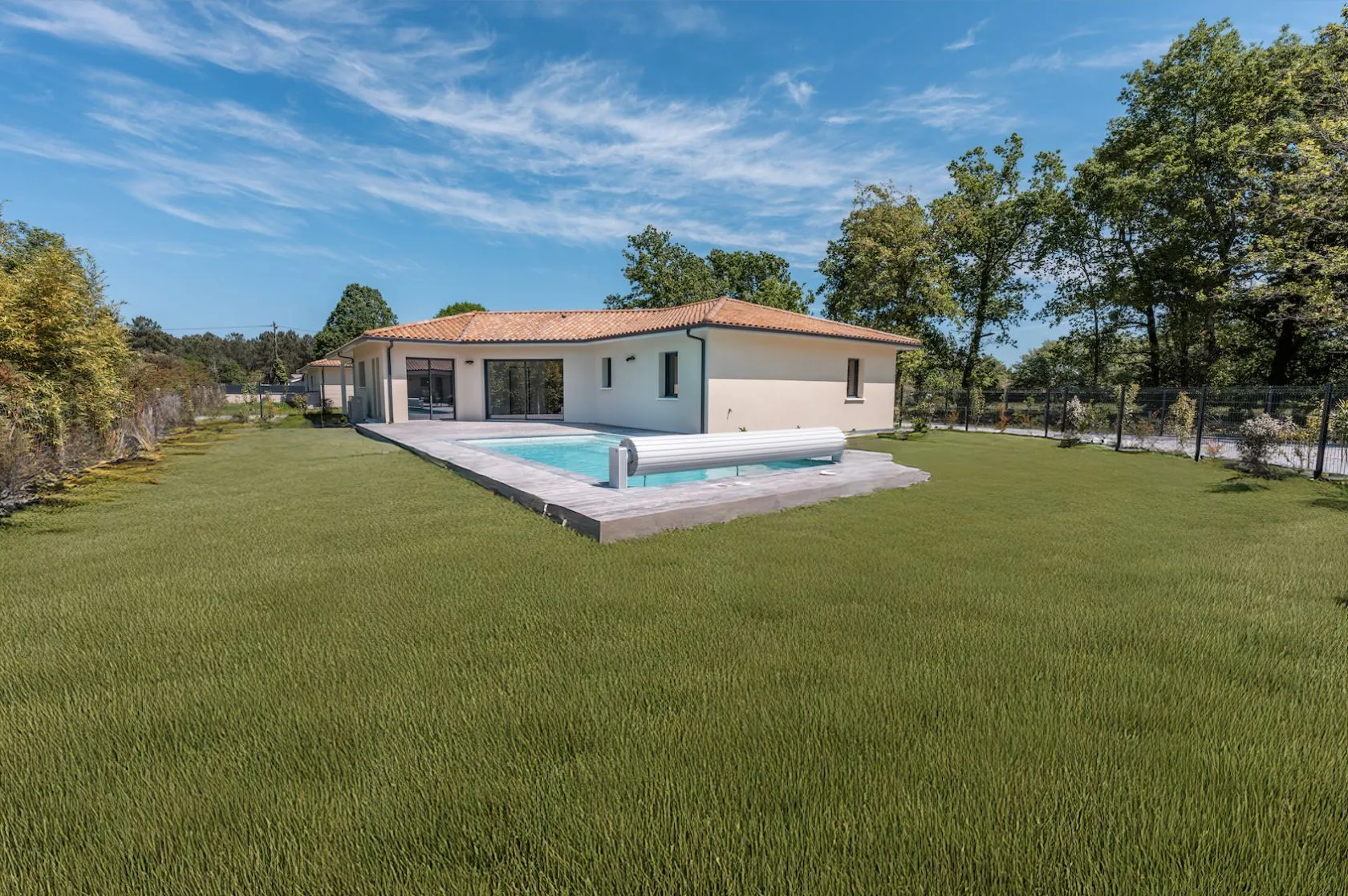 Maison neuve 140 m² à Saint-Aubin-de-Médoc (33160)