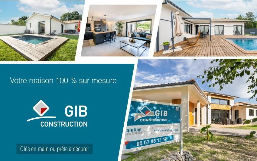 Maison neuve 140 m² à Andernos-les-Bains (33510)