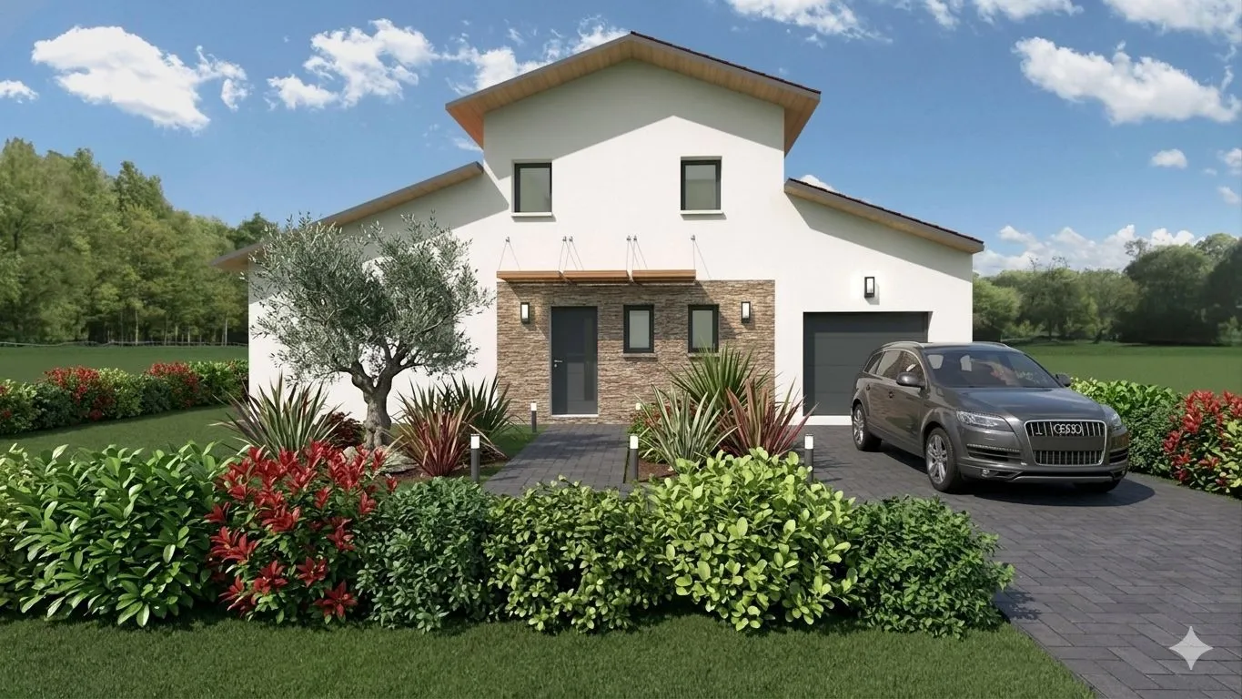Maison neuve à Moliets-et-Maa