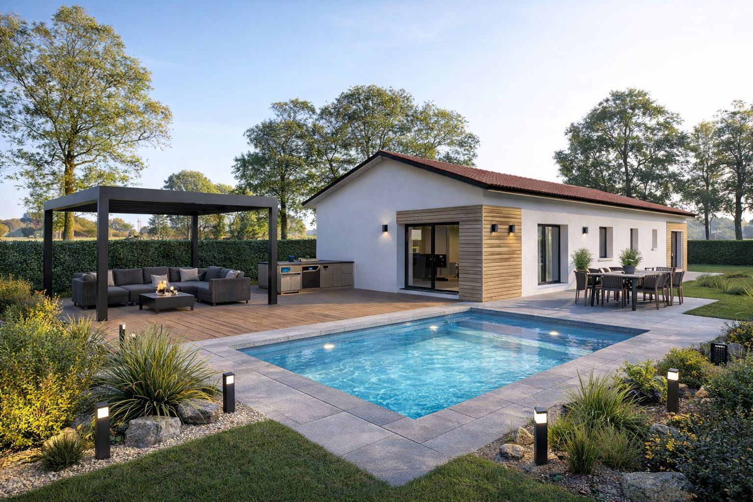 Maison neuve 114 m² à Seignosse (40510)