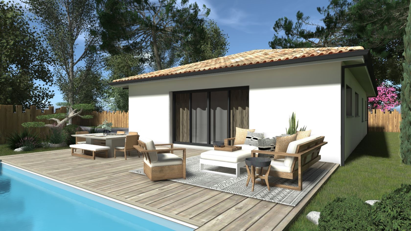 Maison neuve 60 m² à Biscarrosse (40600)