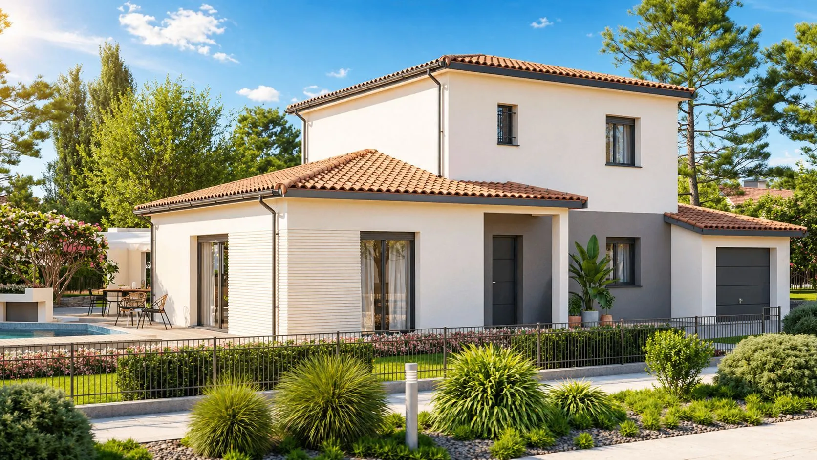 Maison neuve 90 m² à Sallebœ?uf (33370)