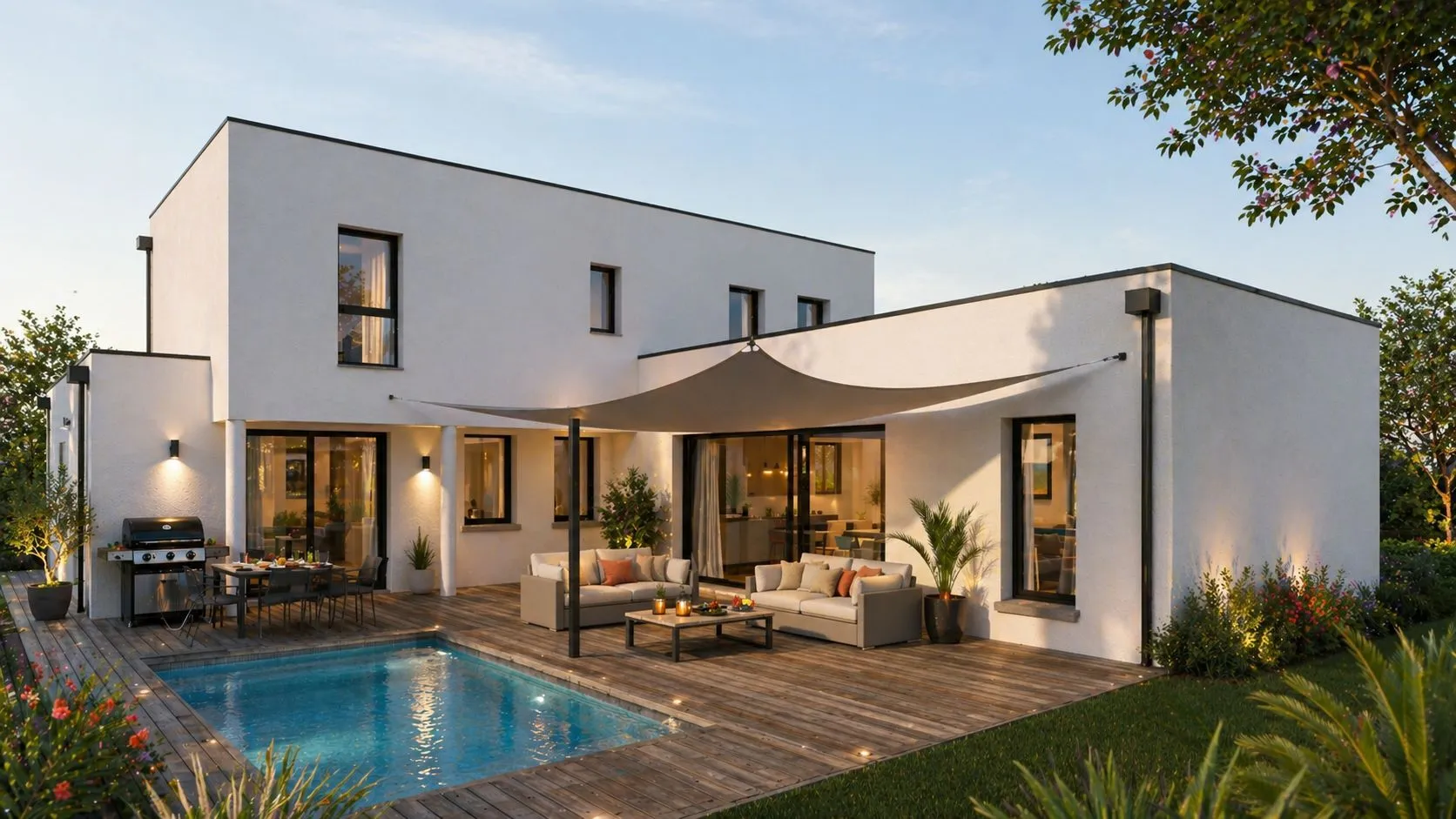 Maison neuve 140 m² à Bouliac (33270)