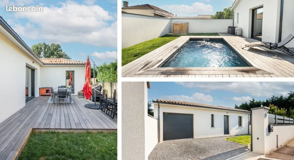 Maison neuve 100 m² à Lignan-de-Bordeaux (33360)