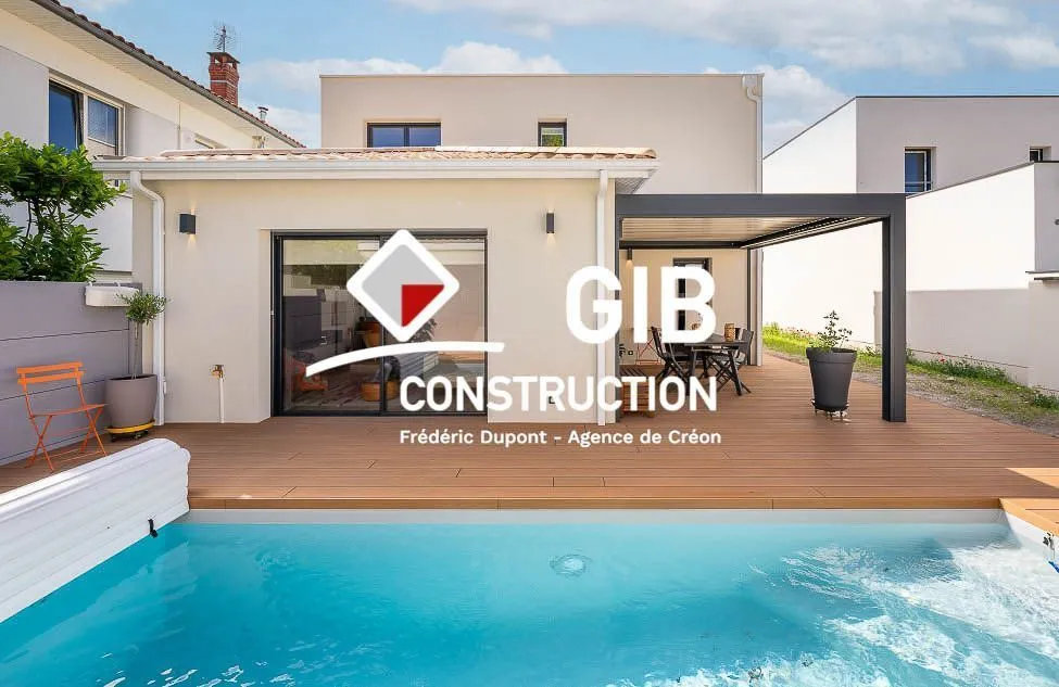 Maison neuve 90 m² à Arbanats (33640)