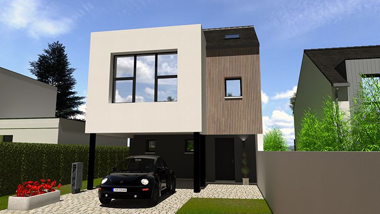 Work, une maison de ville pensée pour le télétravail et la convivialité