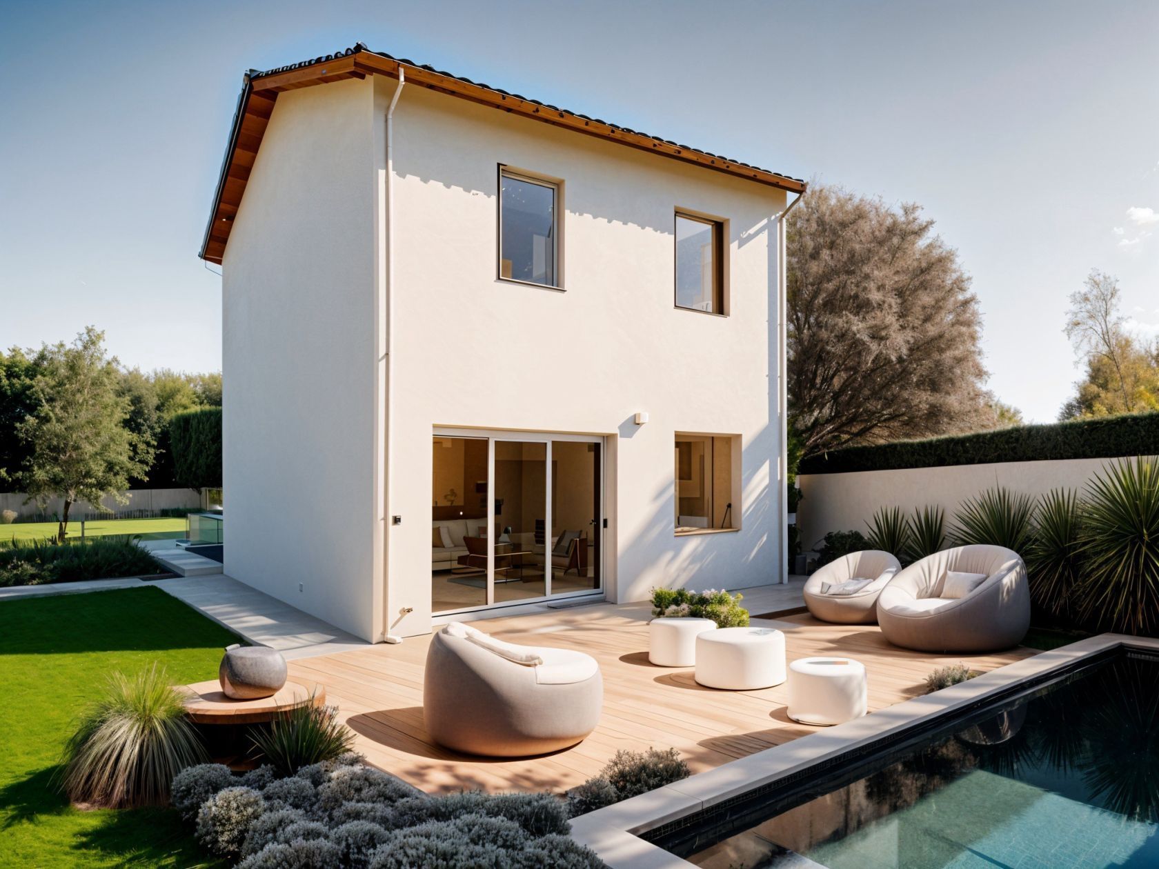 Maison neuve 90 m² à Castres-Gironde (33640)