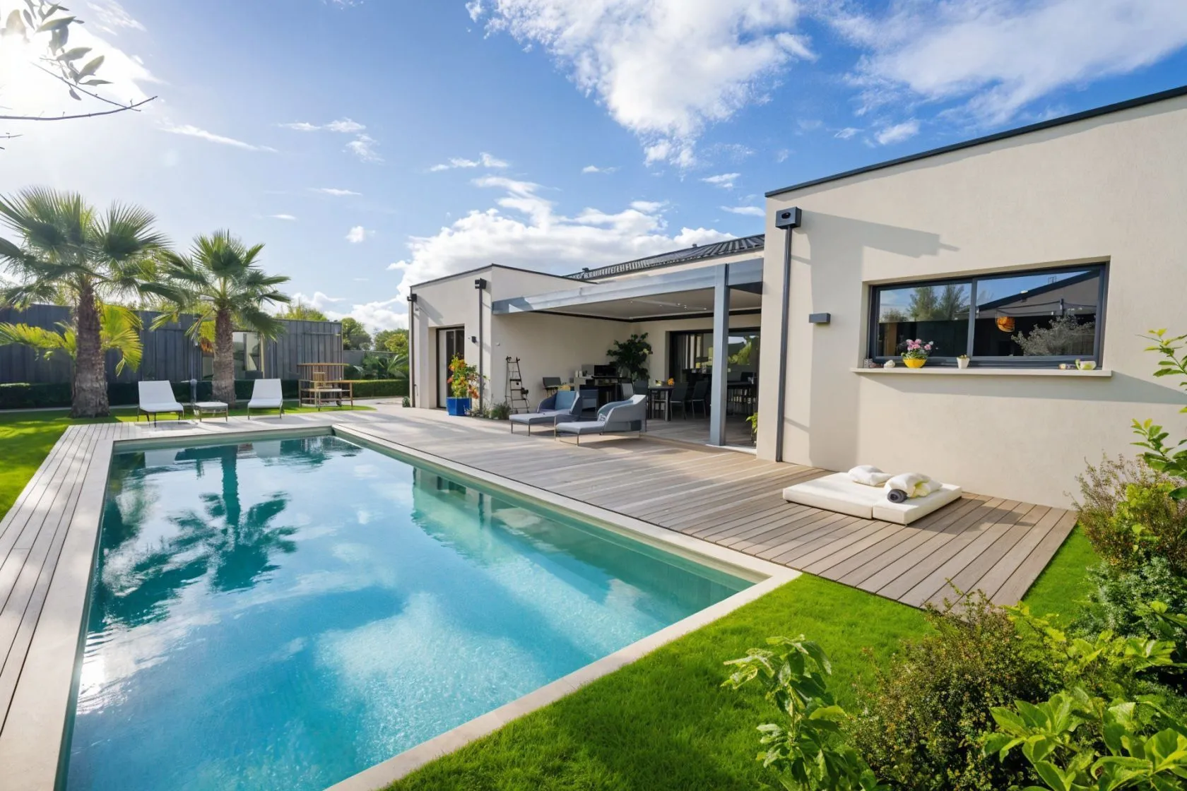 Maison neuve 140 m² à Saint-Caprais-de-Bordeaux (33880)