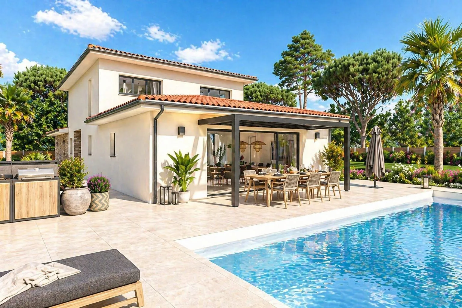Maison neuve 119 m² à Vayres (33870)