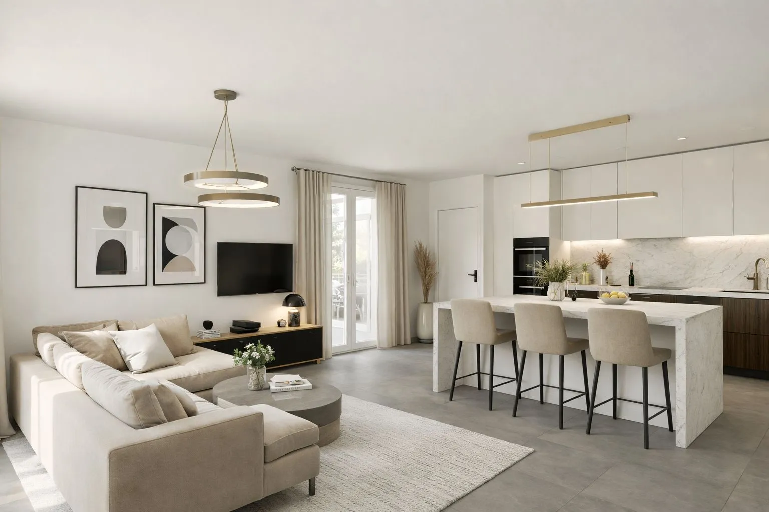 Maison neuve 100 m² à Saint-Germain-du-Puch (33750)