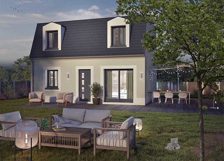 Une maison Mansart, idéale pour faire construire en Île-de-France