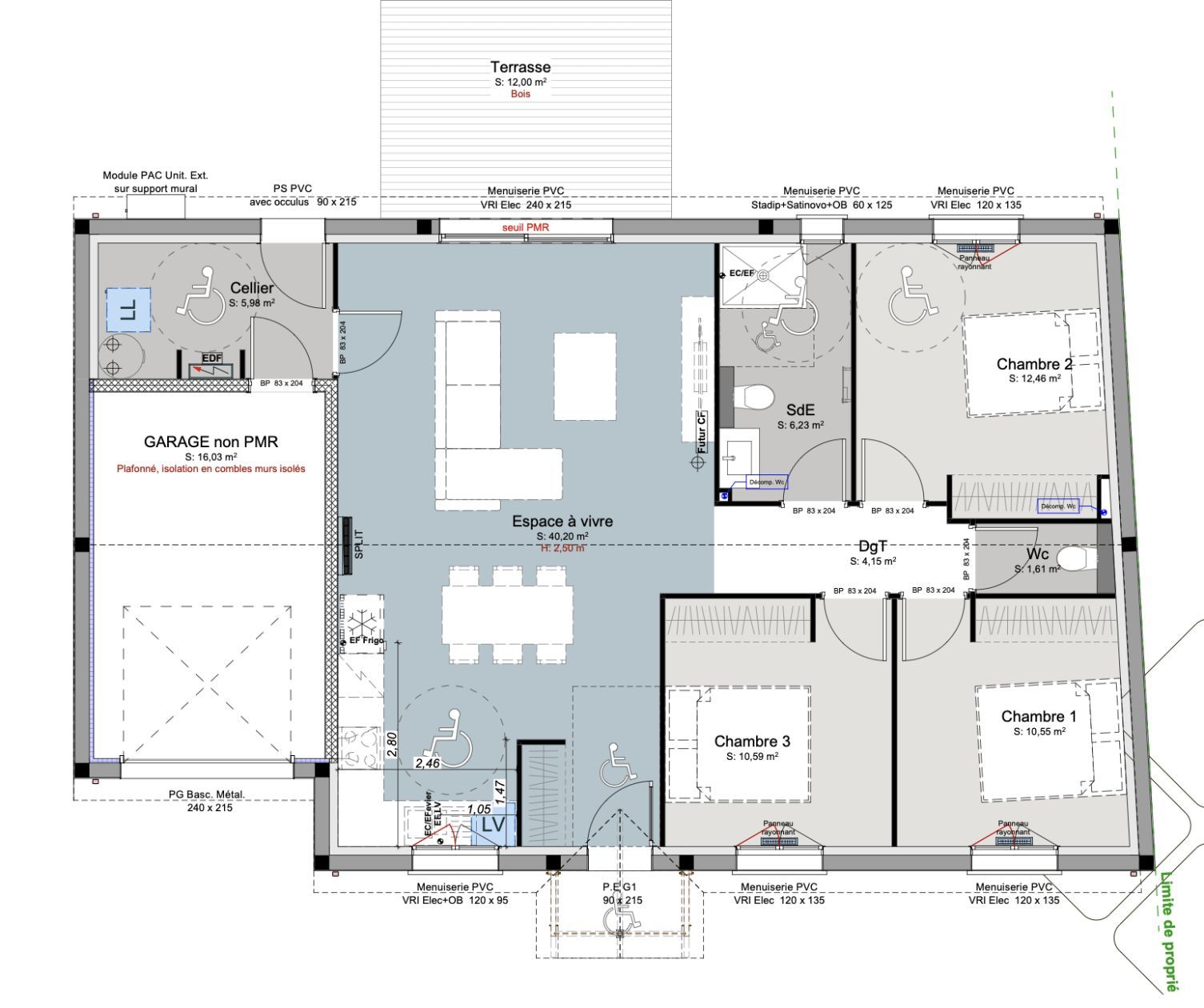 Maison neuve 92 m² à Podensac (33720)