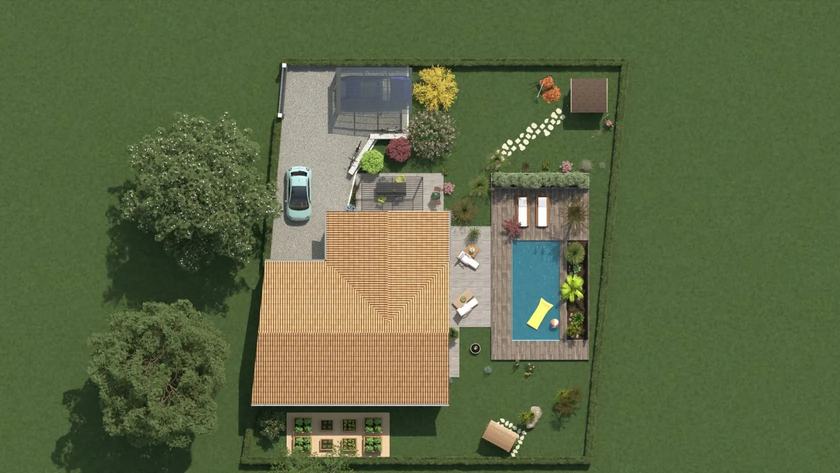 Maison neuve 91 m² au Taillan-Médoc (33320)
