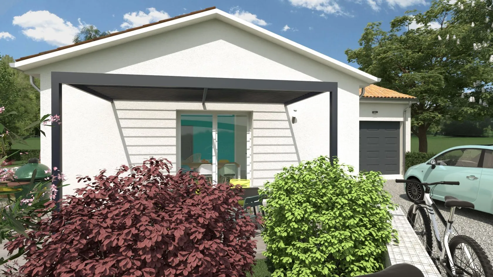 Maison neuve 91 m² au Taillan-Médoc (33320)