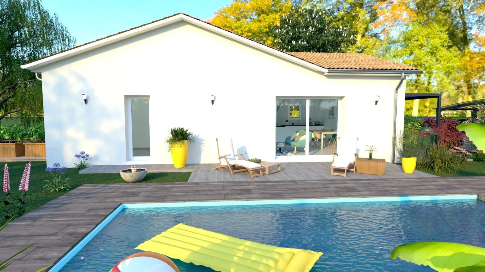 Maison neuve 91 m² au Taillan-Médoc (33320)