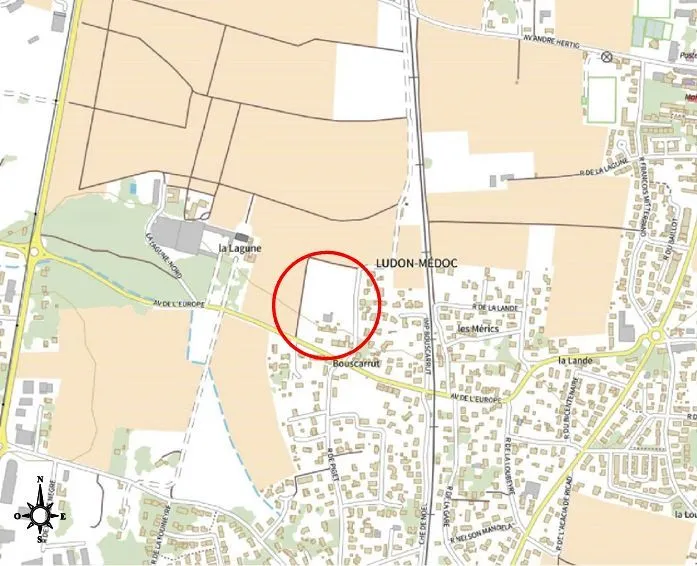 Terrain à bâtir 919 m² à Ludon-Médoc (33290)