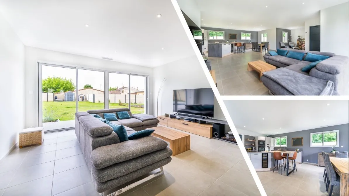 Maison neuve 90 m² à Aubie-et-Espessas (33240)