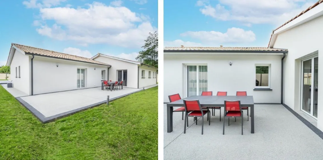Maison neuve 90 m² à Aubie-et-Espessas (33240)
