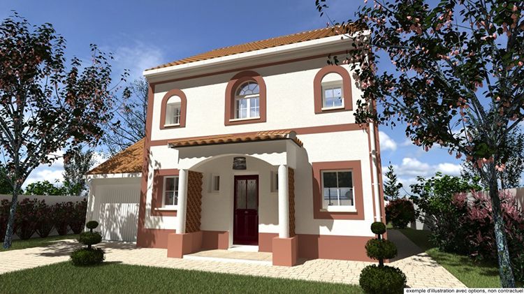 Une maison pour petit terrain d’inspiration portugaise : Madère