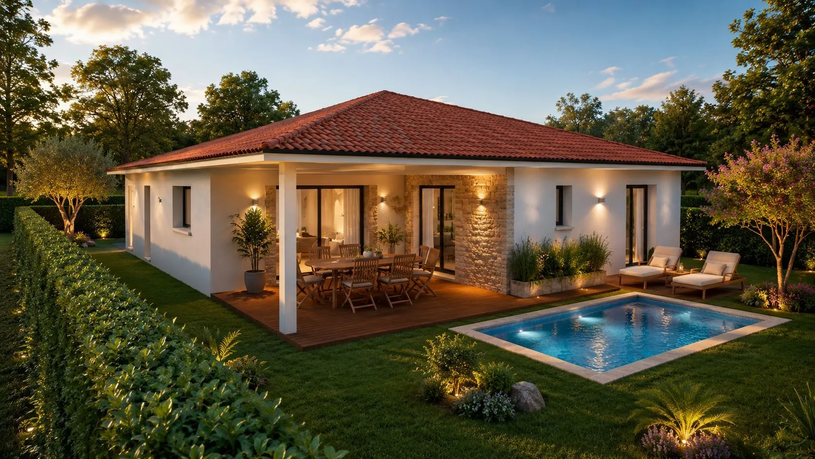 Maison neuve 105 m² à Tosse (40230)