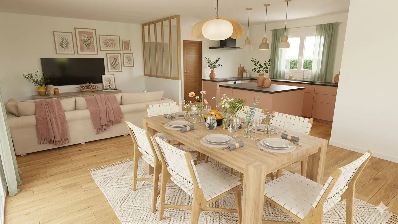 Maison neuve 95 m² à Saint-Jean-de-Marsacq (40230)
