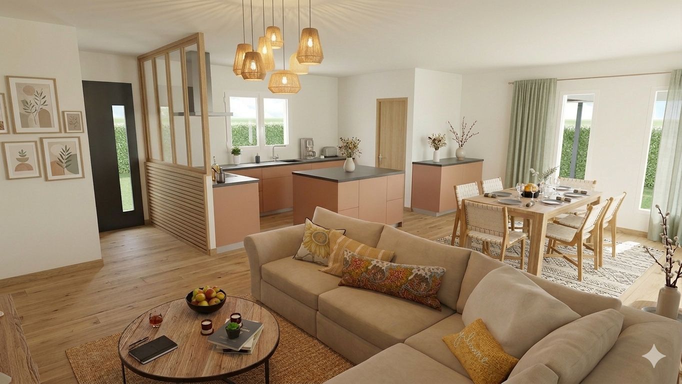 Maison neuve 95 m² à Saint-Jean-de-Marsacq (40230)