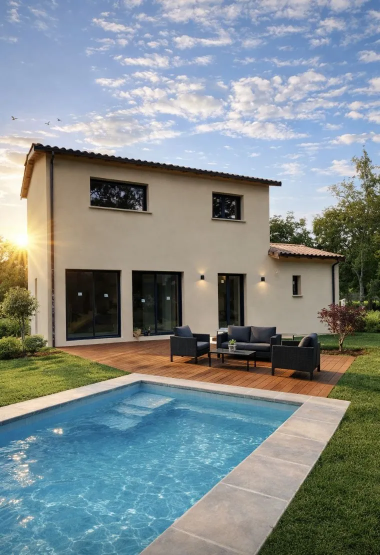 Maison neuve 140 m² à Arès (33740)