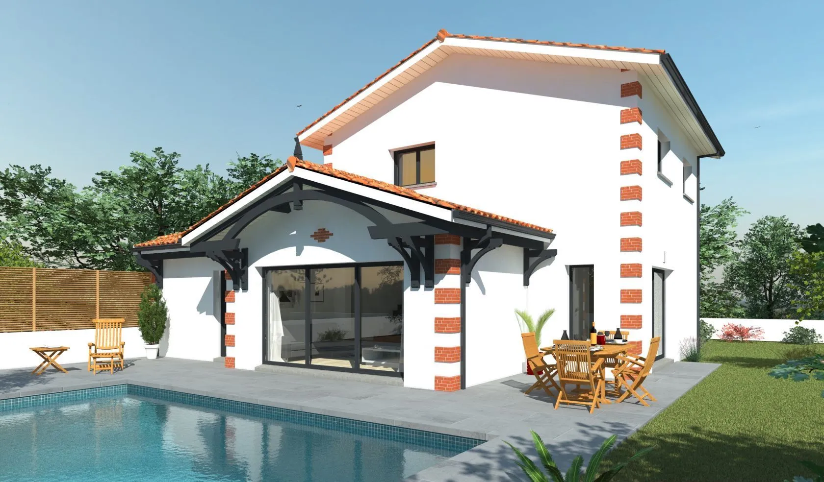 Maison neuve 110 m² à Gujan-Mestras (33470)