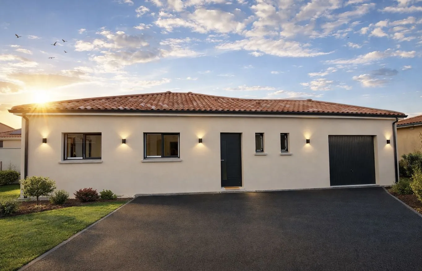 Maison neuve 110 m² à Lanton (33138)