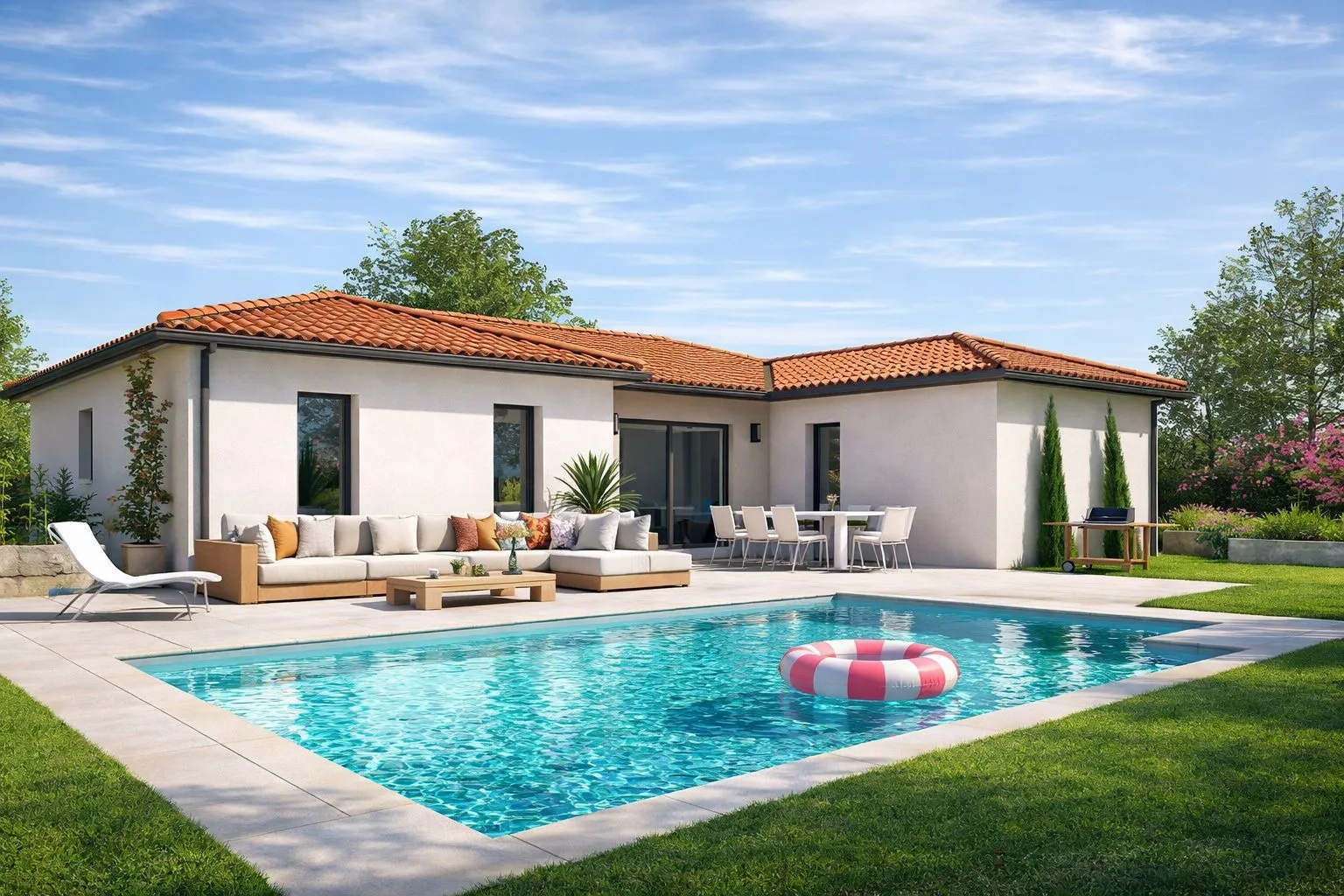 Maison neuve 116 m² à Léognan (33850)