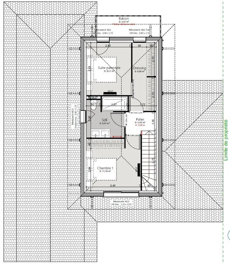 Maison neuve 114 m² à Vendays-Montalivet (33930)