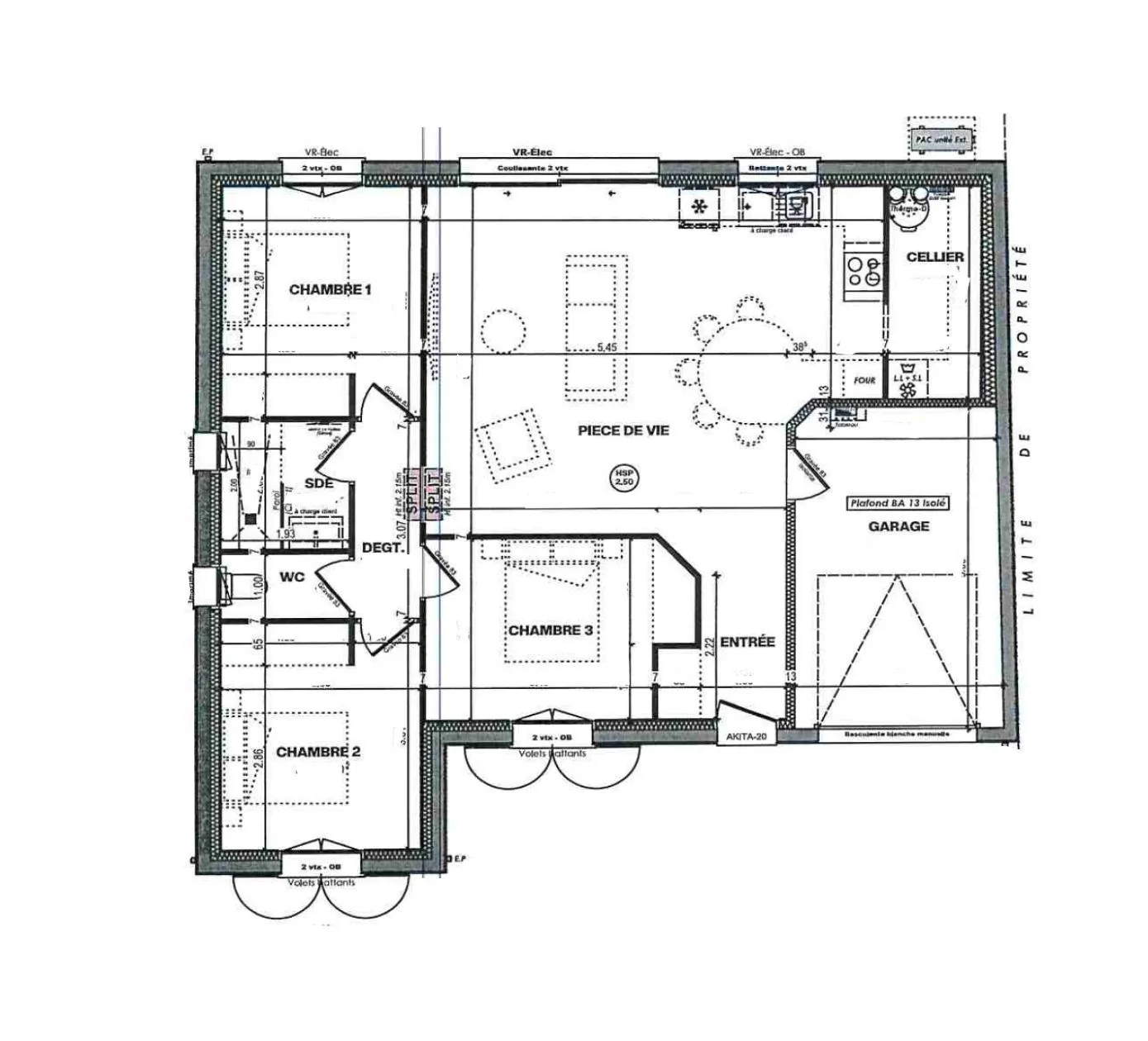 Maison neuve 84 m² à Gémozac (17260)
