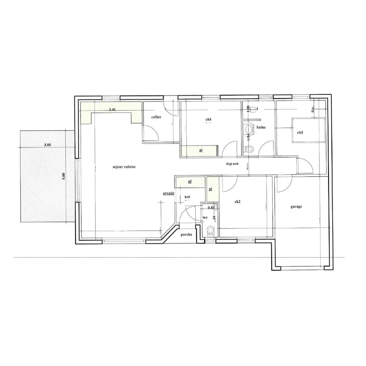 Maison neuve 87 m² à Préguillac (17460)
