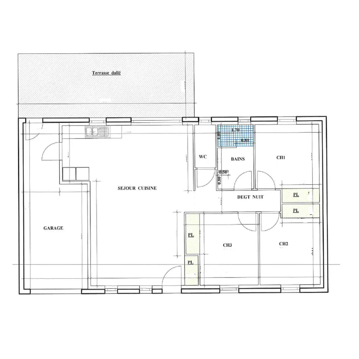 Maison neuve 82 m² à Saujon (17600)