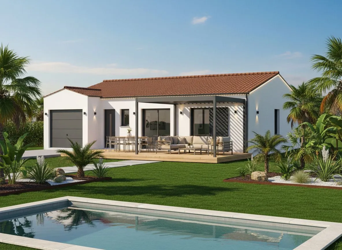 Maison neuve 77 m² à Plassay (17250)