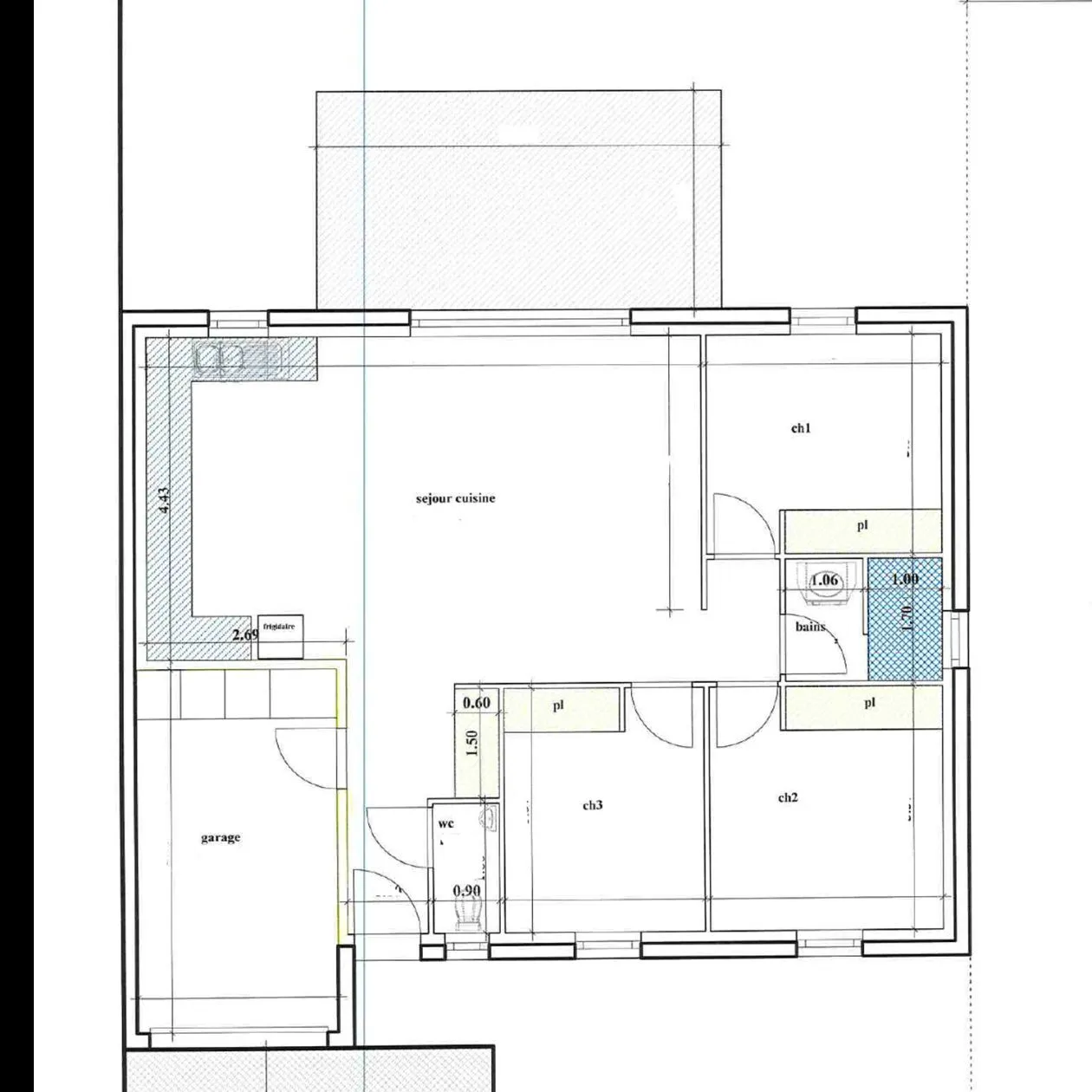 Maison neuve 77 m² à Plassay (17250)