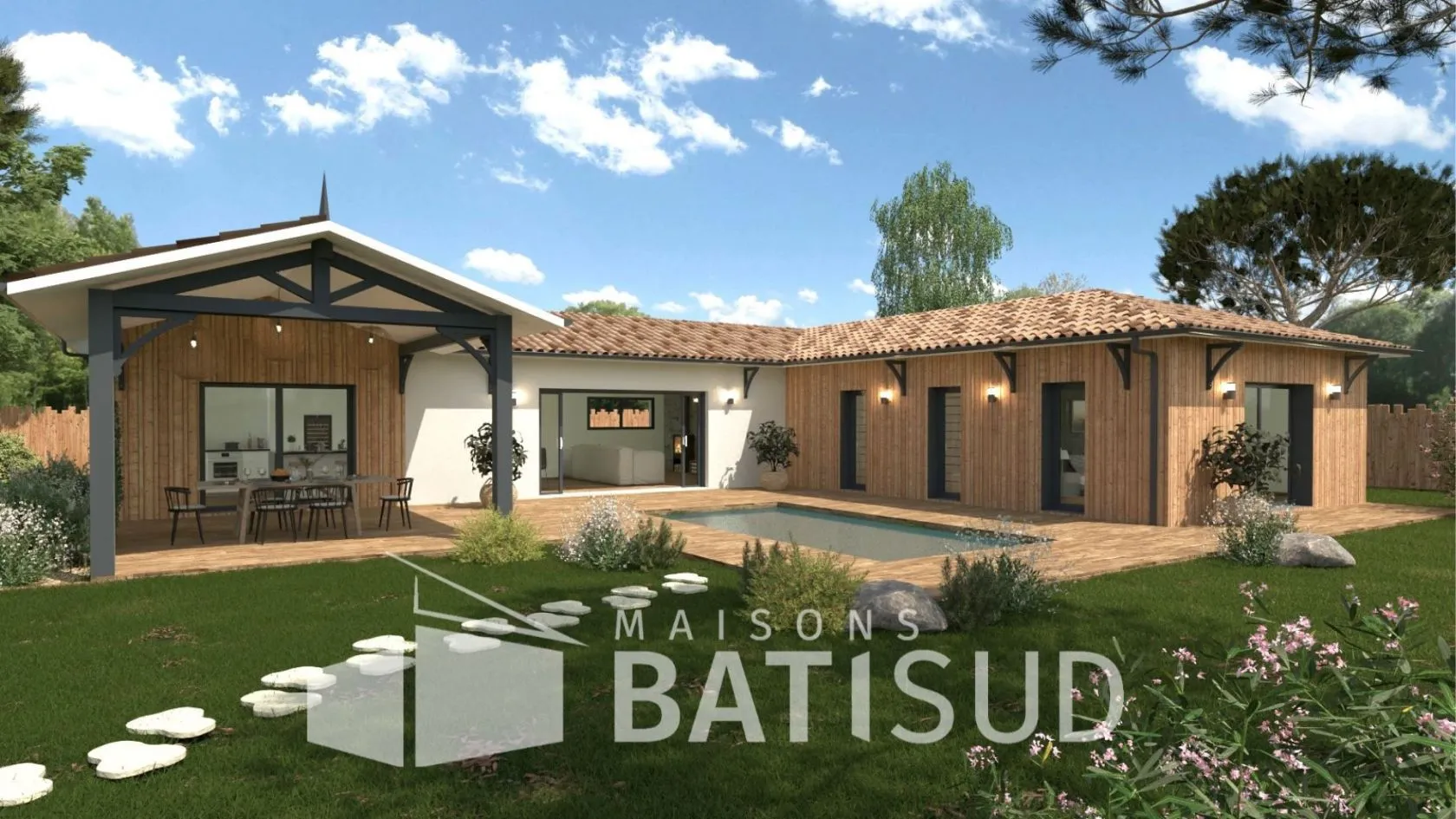 Maison neuve 160 m² à Biscarrosse (40600)