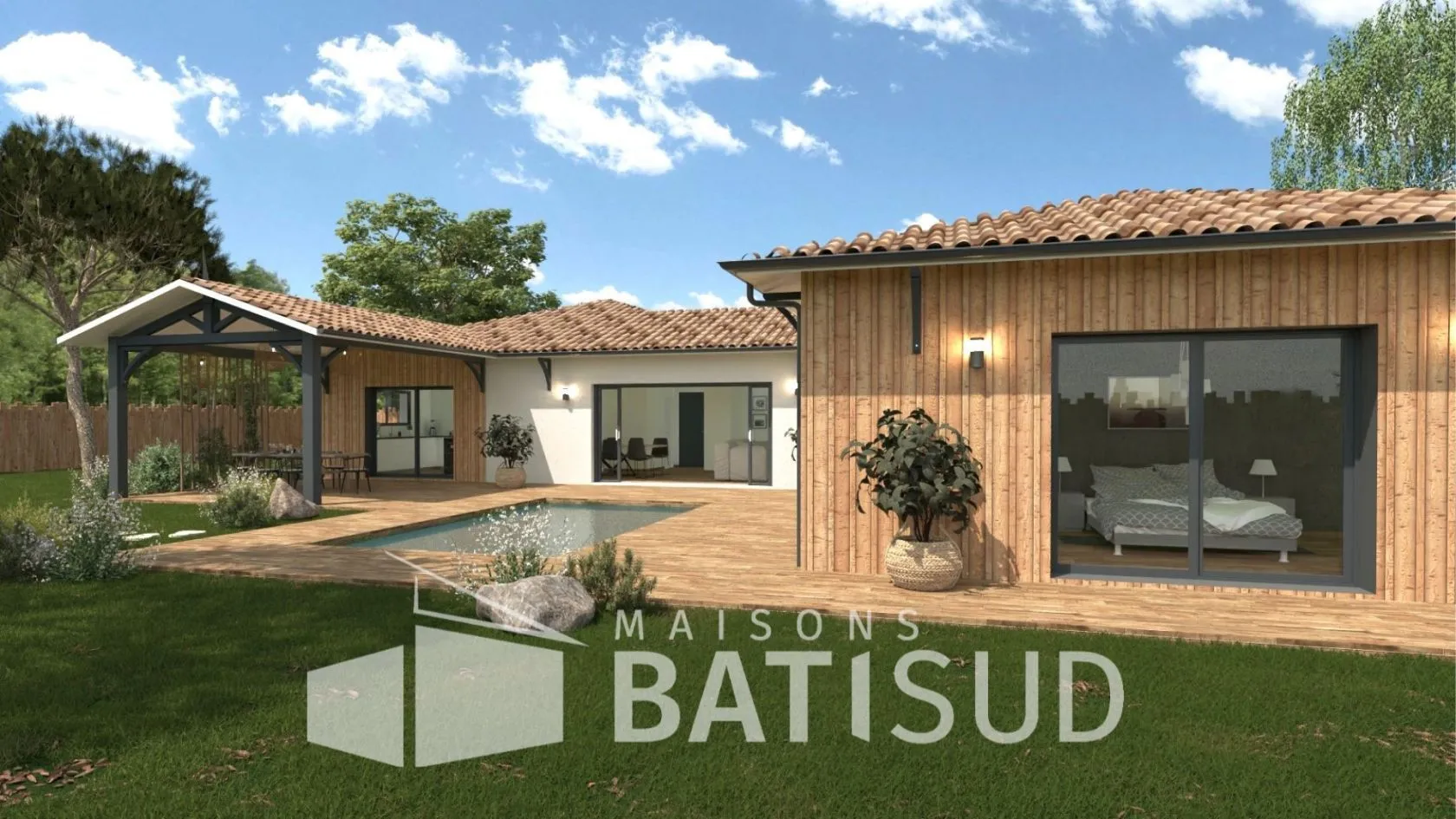 Maison neuve 160 m² à Biscarrosse (40600)