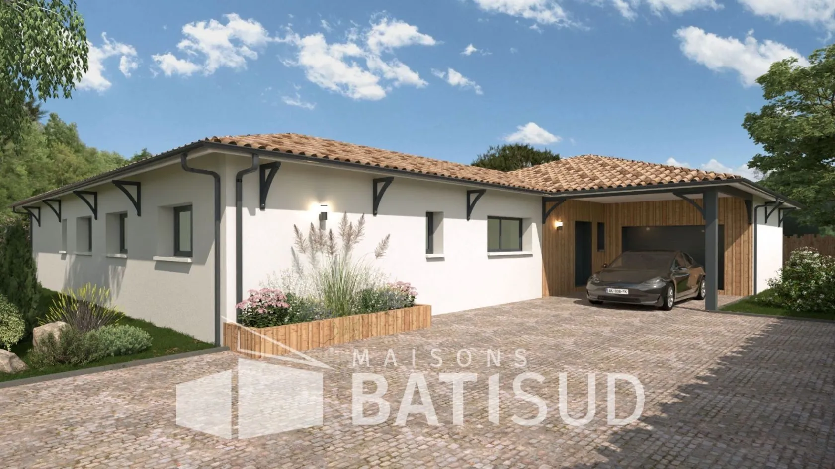 Maison neuve 160 m² à Biscarrosse (40600)