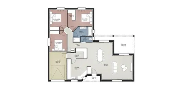 Delta-3ch106 — modèle de maison