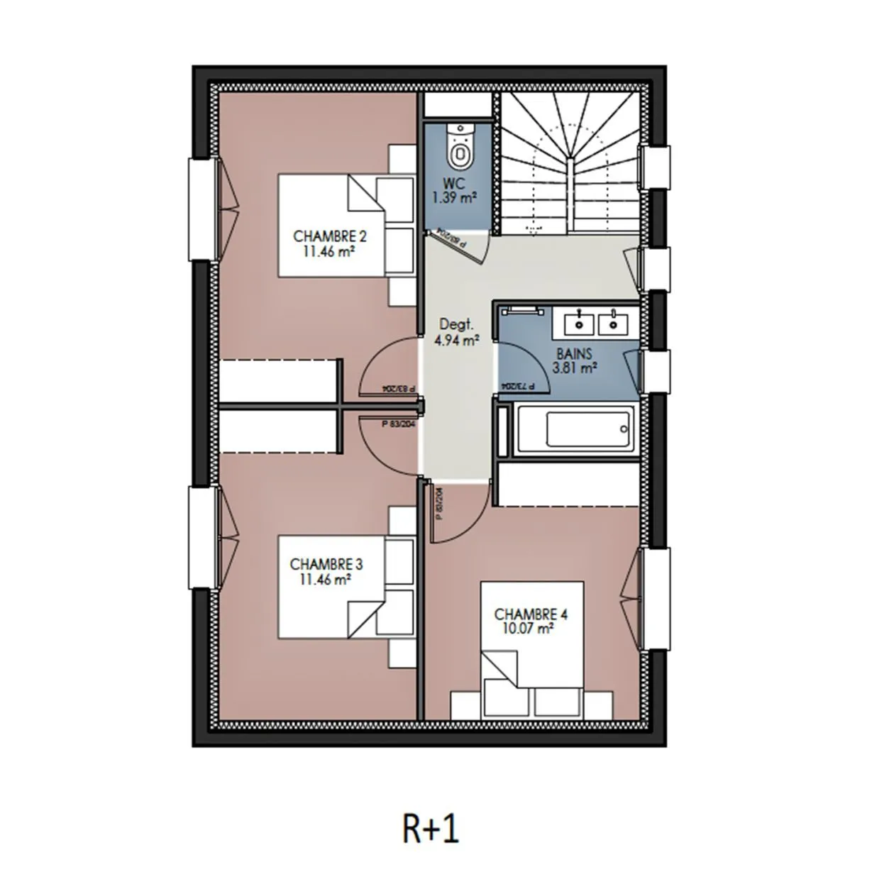 Maison neuve 134 m² au Bouscat (33110)
