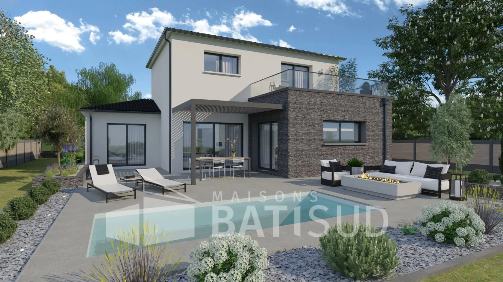 Maison neuve 134 m² au Bouscat (33110)