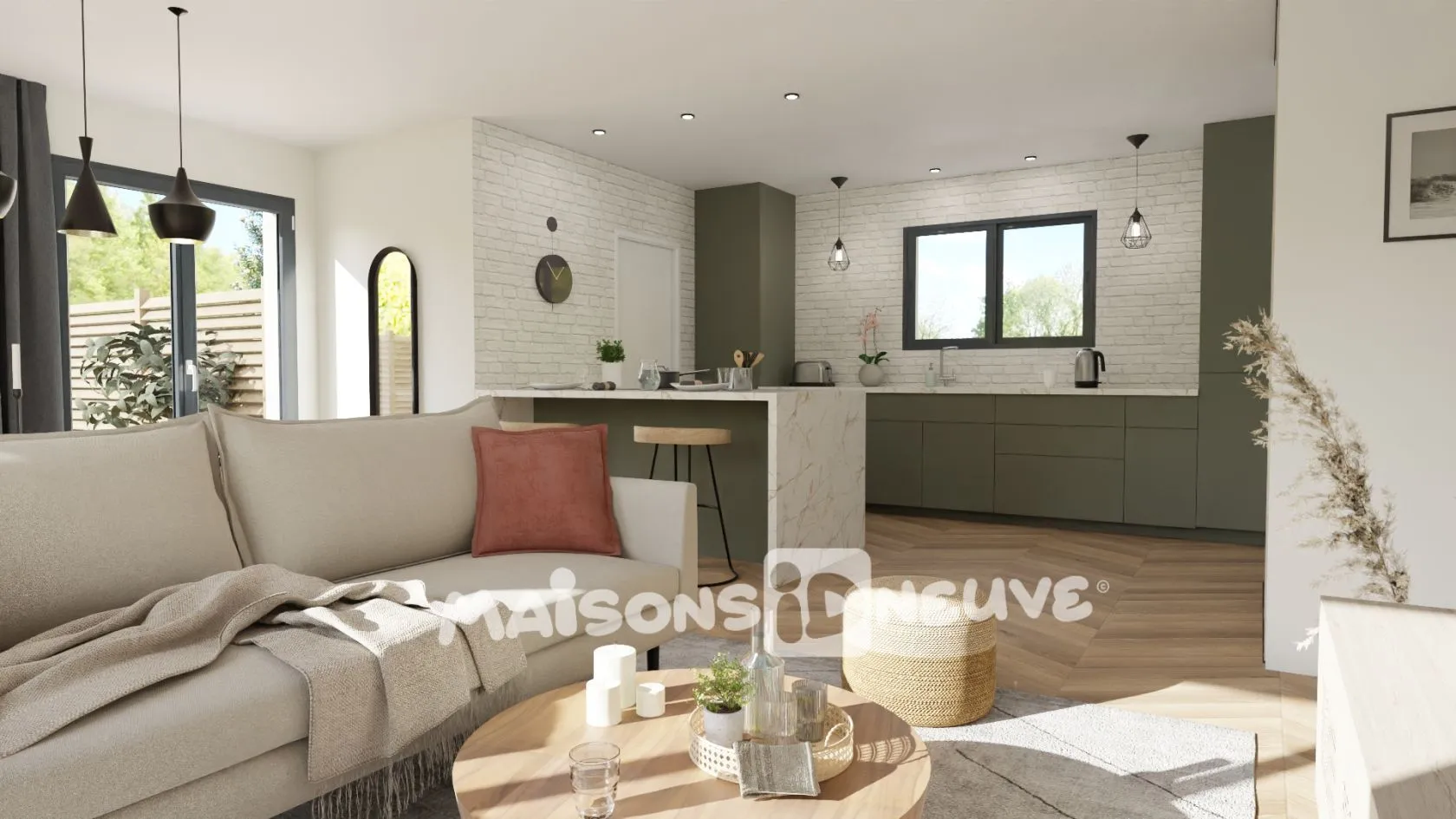 Maison neuve 90 m² à Bouliac (33270)
